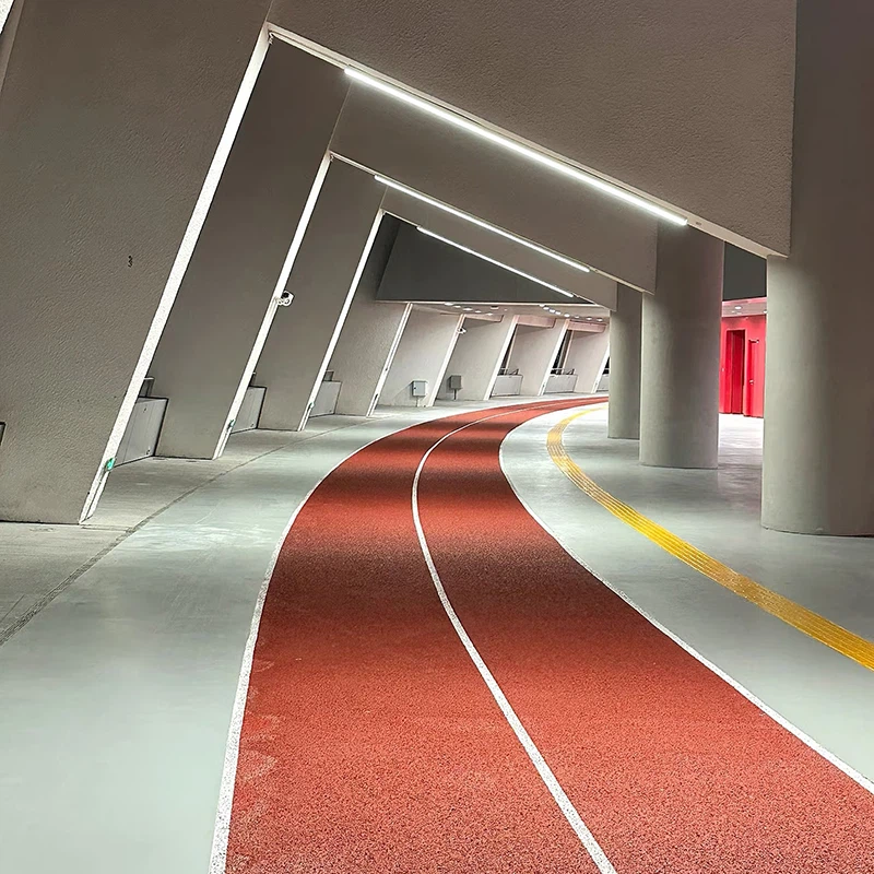 Semi-praster endlini-flooring